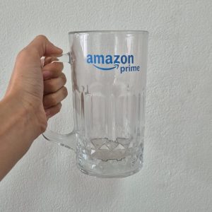 Caneca de Vidro Personalizada Barroco