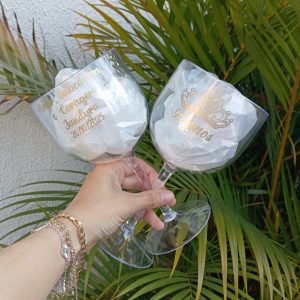 Taças Gin Acrílico 580ml Personalizadas