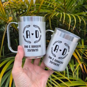 Caneca de Alumínio Personalizada 300ml