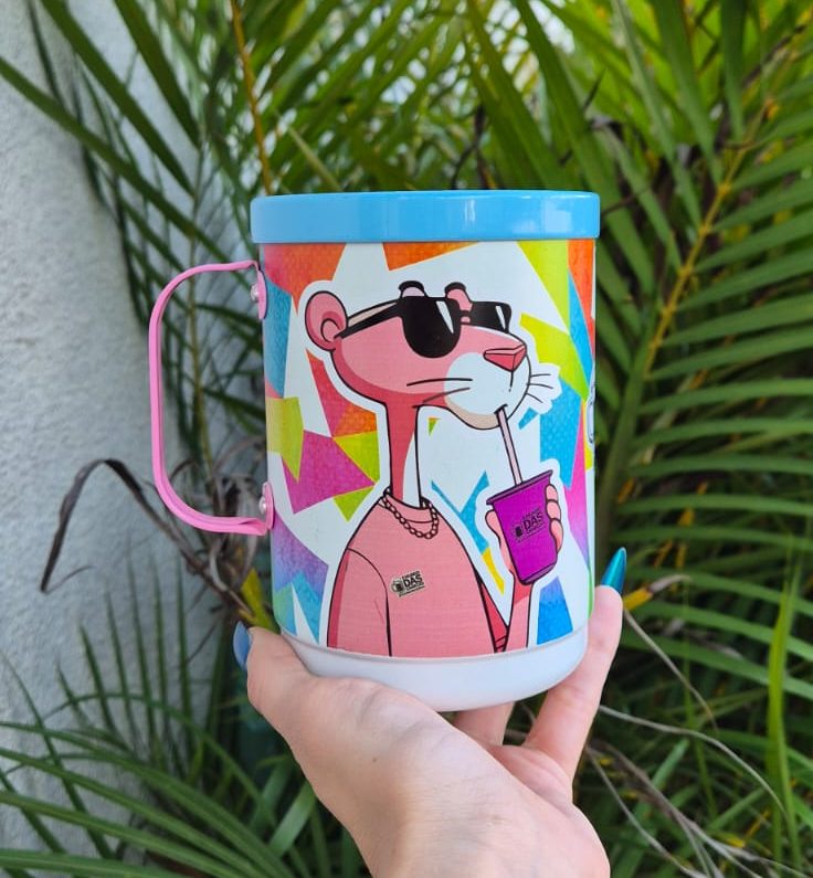 Caneca 600ml Alumínio FULLCOLOR 360º - Imagem 1