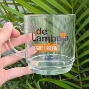 Caneca Vidro para Café ASPEN 300ml