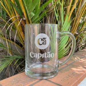 Caneca de Chopp de Vidro Paris