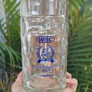 Caneca de Vidro Mass Krug 605ml