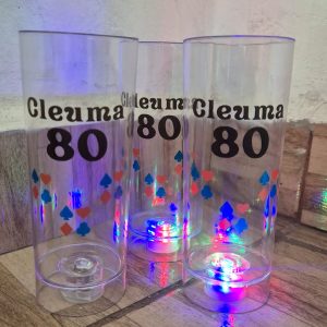 Long Drink 350ml PS com led COLORIDO