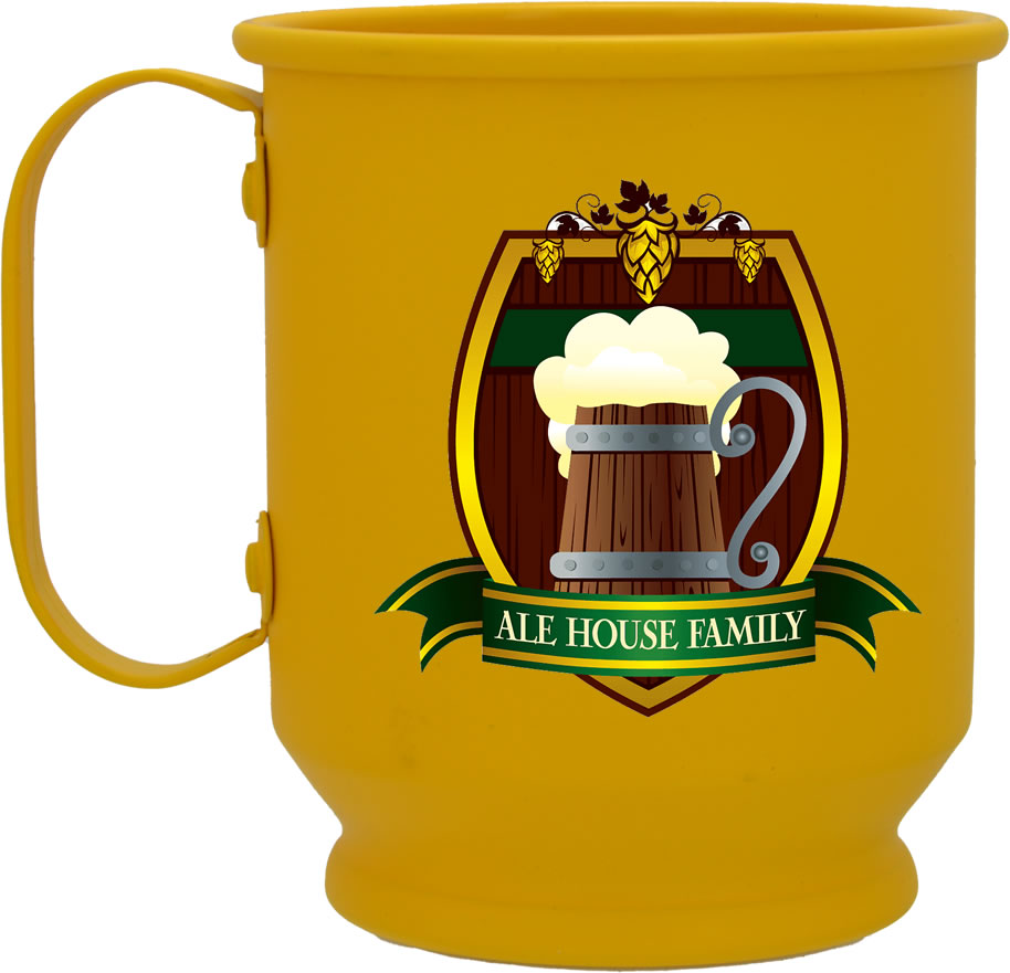 510ml amarela fosca