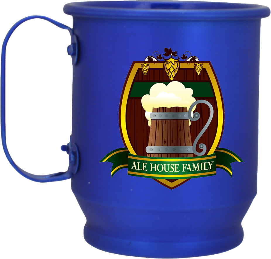 510ml azul fosca