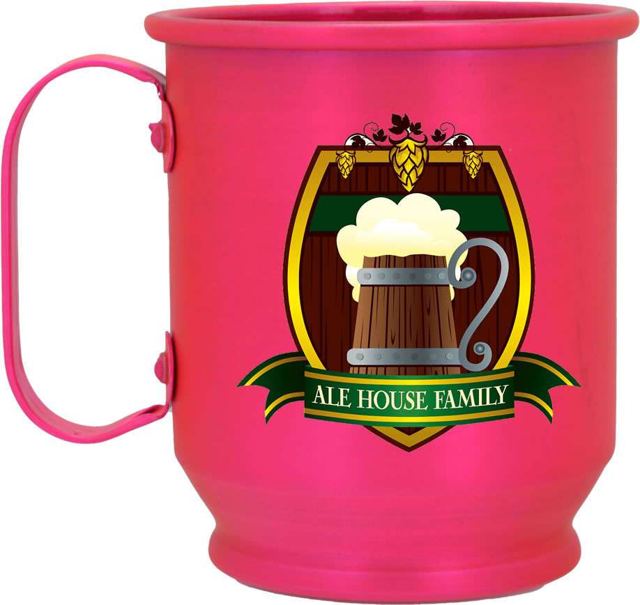 510ml rosa neon fosca