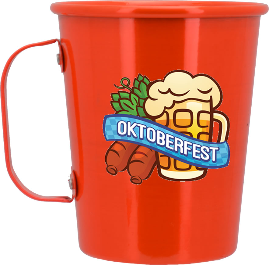 750ml larnja neon Caneca Alumínio Colorido 750 ml