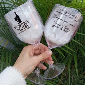 Taça de VINHO 400ml Personalizada